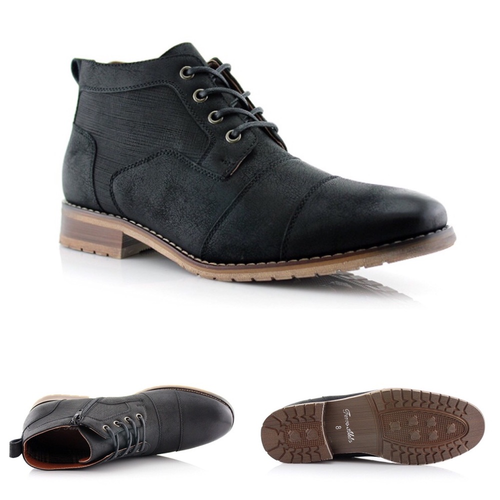 NEW Mens Ferro ‘Blaine’ Aldo Mid Top Boots Casual